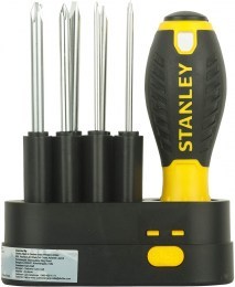 STANLEY Multi-Slotted Screwdriver - Interchangeable Rods